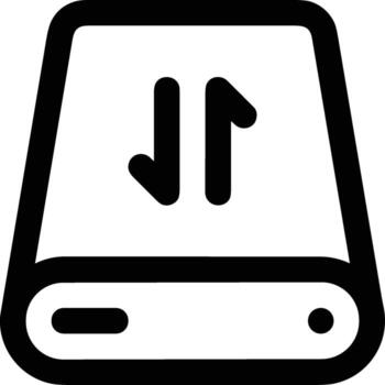 Storage data icon symbol image for database illustration vector
