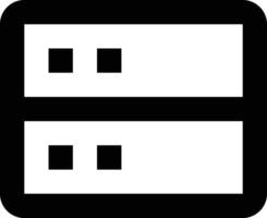Storage data icon symbol image for database illustration vector