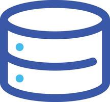 Storage data icon symbol image for database illustration vector