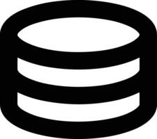 Storage data icon symbol image for database illustration vector