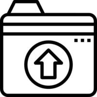 Storage data icon symbol image for database illustration vector