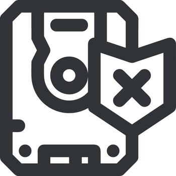 Storage data icon symbol image for database illustration vector