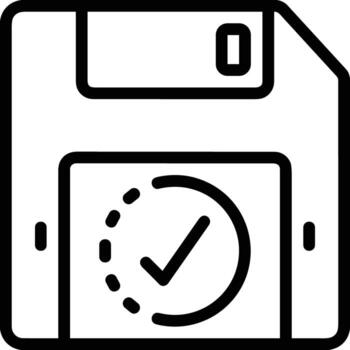 almacenamiento datos icono símbolo imagen para base de datos ilustración vector