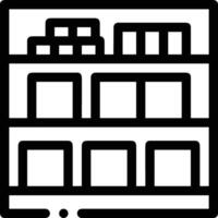 Storage data icon symbol vector