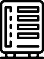 Storage data icon symbol vector