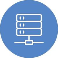 Storage data icon symbol image for database illustration vector