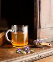 tos herbario té en un taza foto