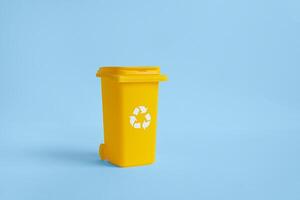 Container for paper recycling photo