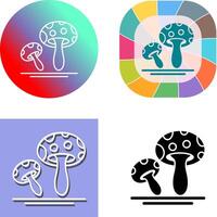 Mushroom Icon Design vector