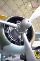 old fighter plane propeller photo