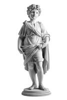 Statue of a young Roman boy photo