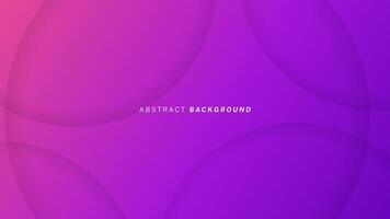 Pink and purple circle gradient shape modern abstract background vector