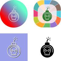 Bomb Icon Design vector