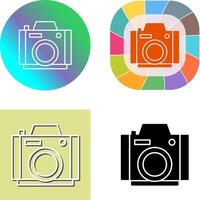 Photo Camera Icon Design vector