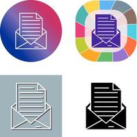 Mail Icon Design vector