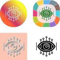 Spyware Icon Design vector