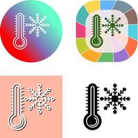 Cold Icon Design vector