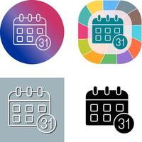 Calendar Icon Design vector