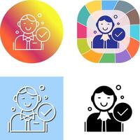 Hire Icon Design vector