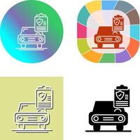Protection Policy Icon Design vector