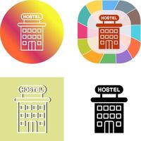 Hostel Icon Design vector