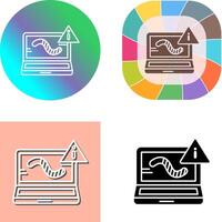 Worm Icon Design vector