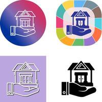 House Protection Icon Design vector