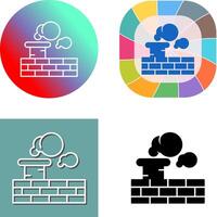 Chimney Icon Design vector