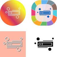 Switch Icon Design vector