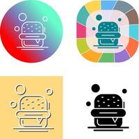 diseño de icono de hamburguesa vector