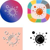 Sun Icon Design vector