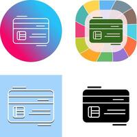 Credit Card Icon Design vector