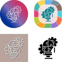 Problem Solving Icon Design vector