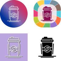 Coffee Cup Icon Design vector