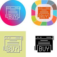 Buy Icon Design vector