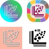 Plot Icon Design vector