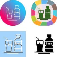 Soda Icon Design vector