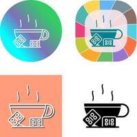 Hot Chocolate Icon Design vector