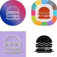 diseño de icono de hamburguesa vector