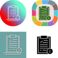 Info Icon Design vector