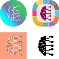 Brain Icon Design vector