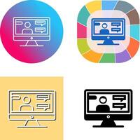 Internet Icon Design vector