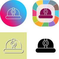 Hard Hat Icon Design vector