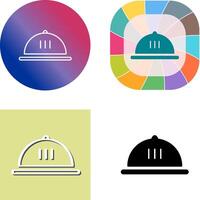 Dish Icon Design vector