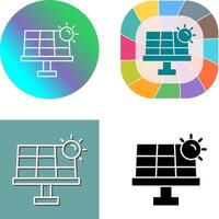 Solar Energy Icon Design vector