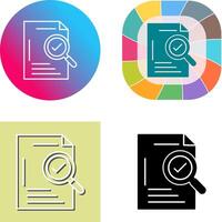 Check Icon Design vector