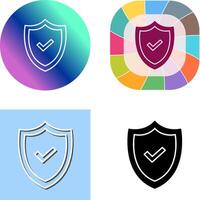 Shield Icon Design vector