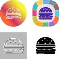 diseño de icono de hamburguesa vector