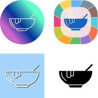 Soup Icon Design vector