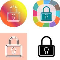 Lock Icon Design vector